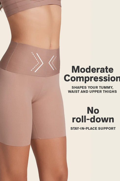 Leonisa Stay-in-place Seamless Slip Short